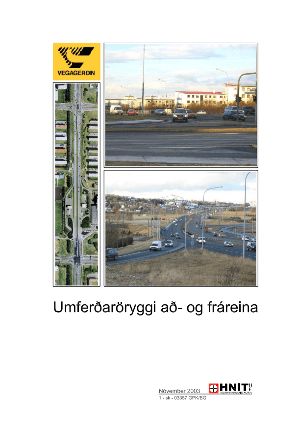 Umferðaröryggi að- og fráreinar