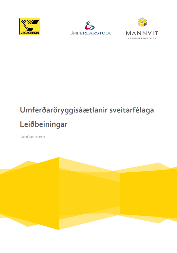 Umferðaröryggisáætlanir sveitarfélag - Leiðbeiningar