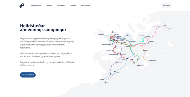Borgarlínan er vefur um framtíðarsýn og forsendur Borgarlínunnar, frumdrög og fréttir.