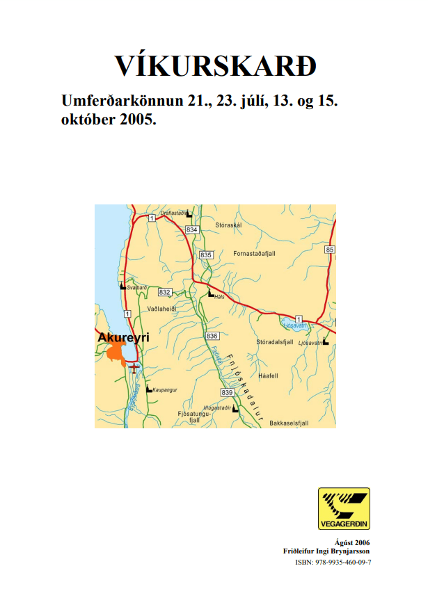 Víkurskarð - Umferðarkönnun