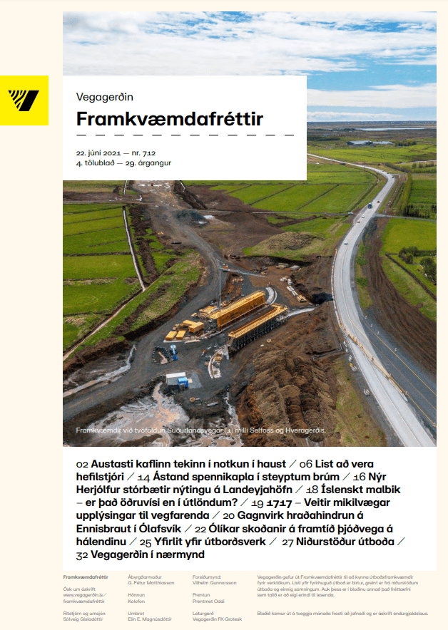 forsíða framkvæmdafrétta júní 2021