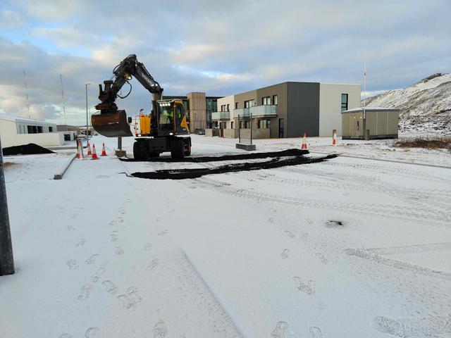 Viðgerðir eru gerðar í öryggisskyni og til bráðabirgða.