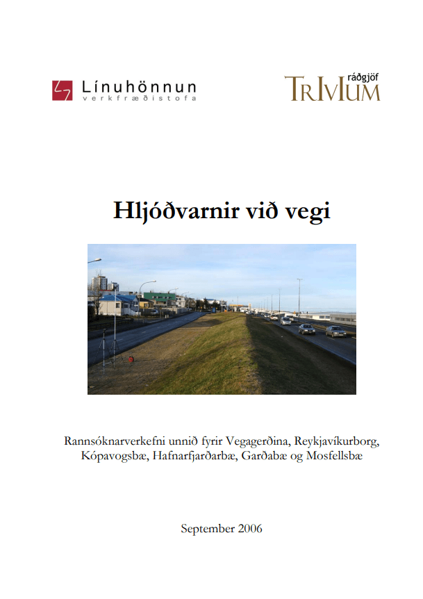 Hljóðvarnir við vegi