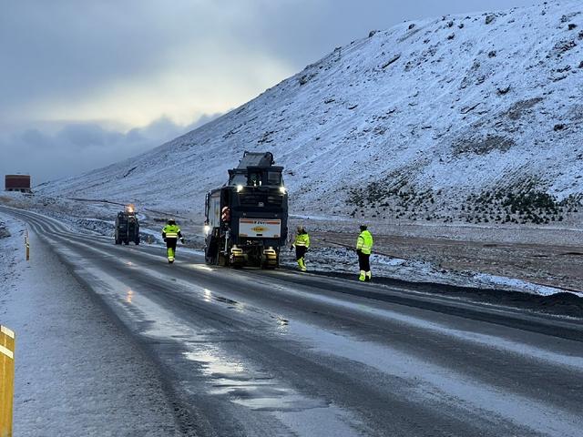 Viðgerðir eru gerðar í öryggisskyni og til bráðabirgða.