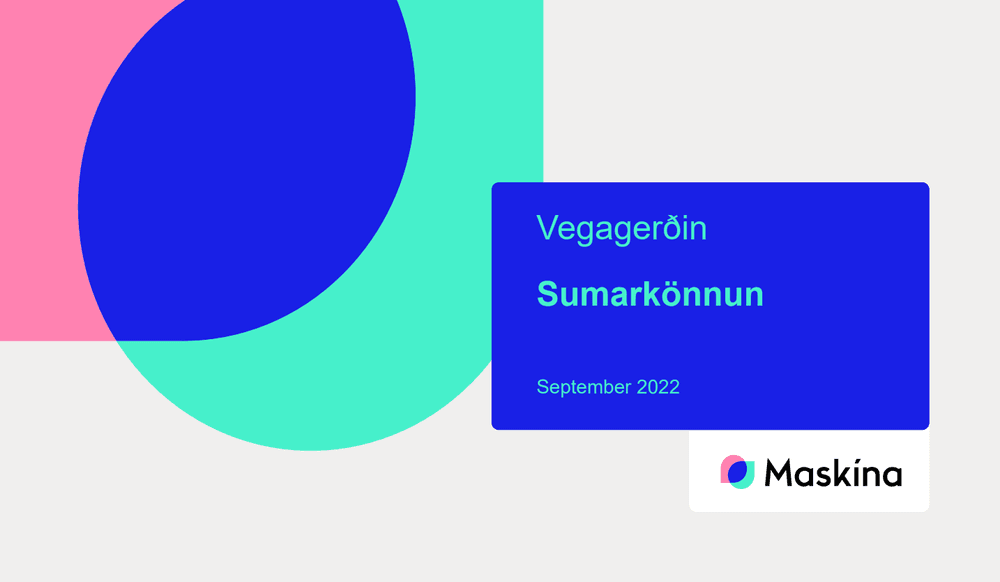 Forsíða - viðhorfskönnun - sumar 2022