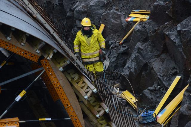 Framkvæmdir við tvöföldun Reykjanesbrautar