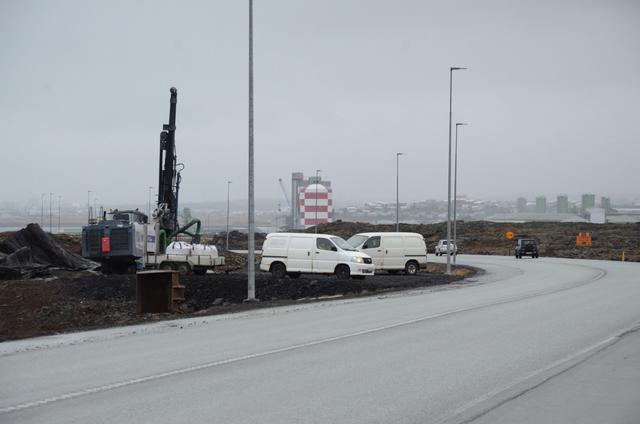 Framkvæmdir við tvöföldun Reykjanesbrautar