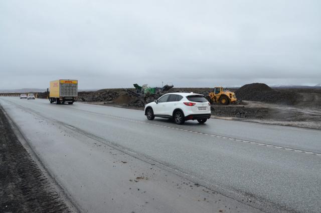 Framkvæmdir við tvöföldun Reykjanesbrautar