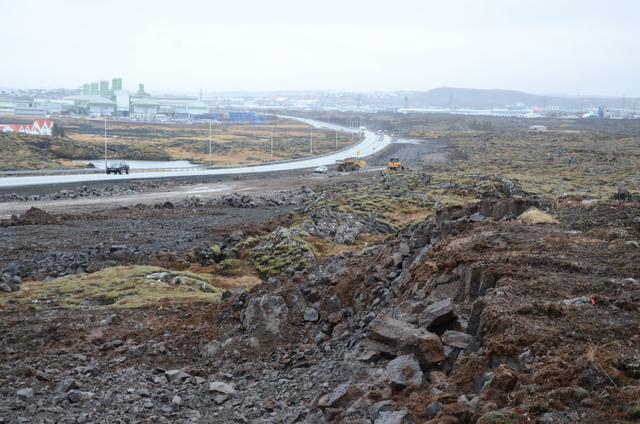 Framkvæmdir við tvöföldun Reykjanesbrautar