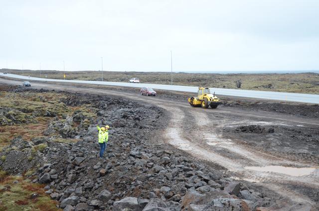 Framkvæmdir við tvöföldun Reykjanesbrautar