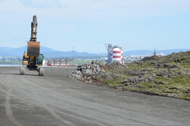 Framkvæmdir við tvöföldun Reykjanesbrautar