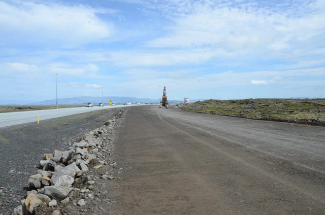 Framkvæmdir við tvöföldun Reykjanesbrautar