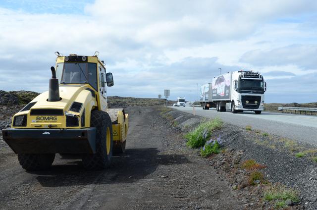 Framkvæmdir við tvöföldun Reykjanesbrautar