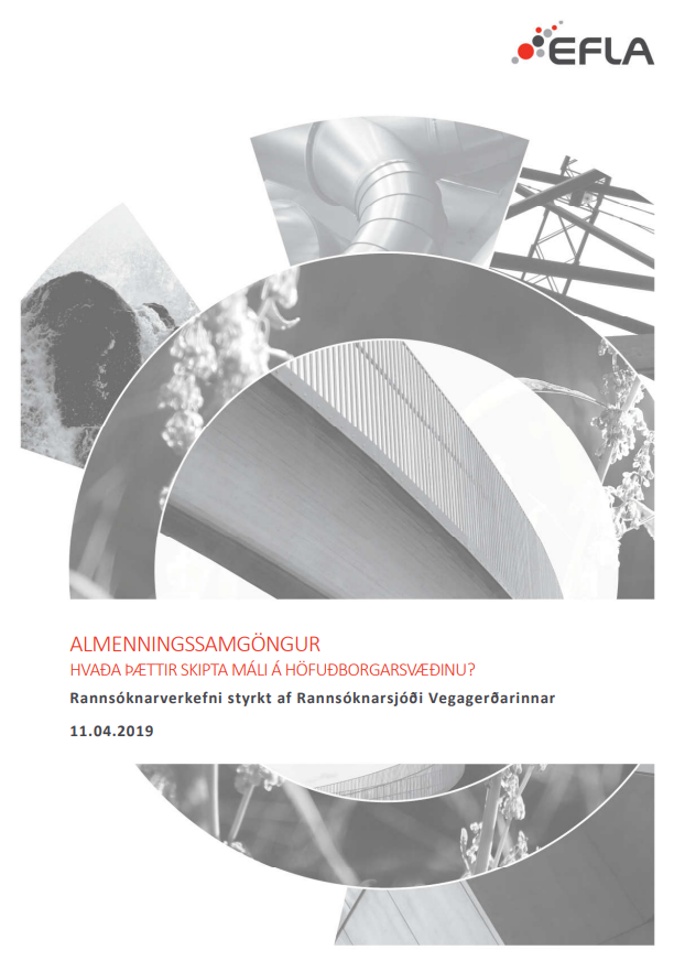 Almenningssamgöngur - hvaða þættir skipta máli á höfuðborgarsvæðinu