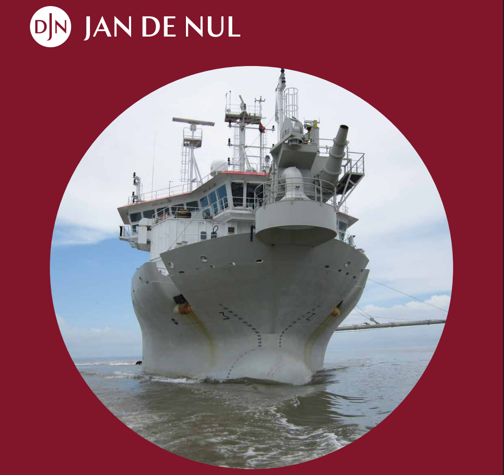 Dýpkunarskipið Sebastiano Cabato.