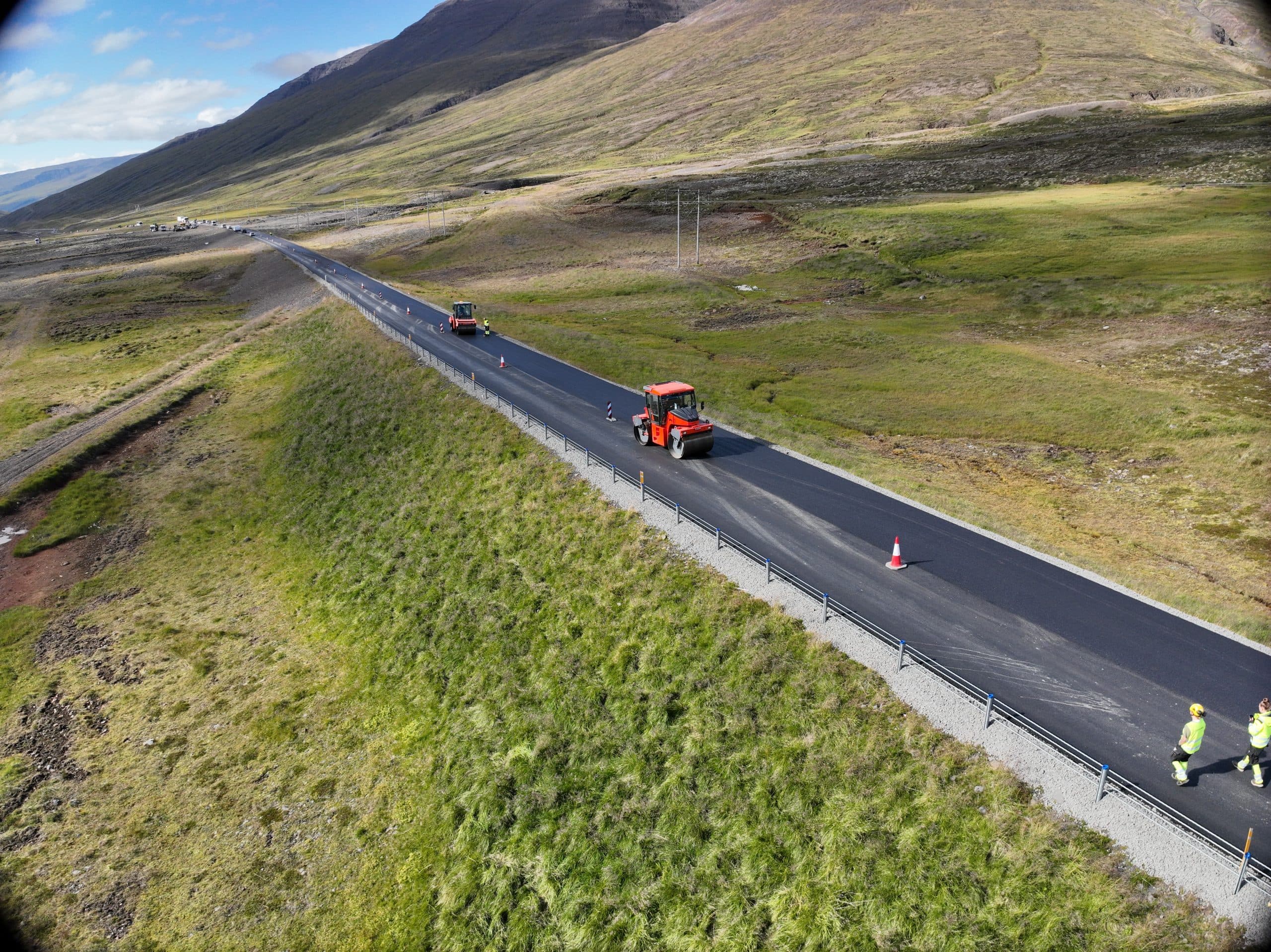 Malbikað á Öxnadalsheiði í ágúst 2026.