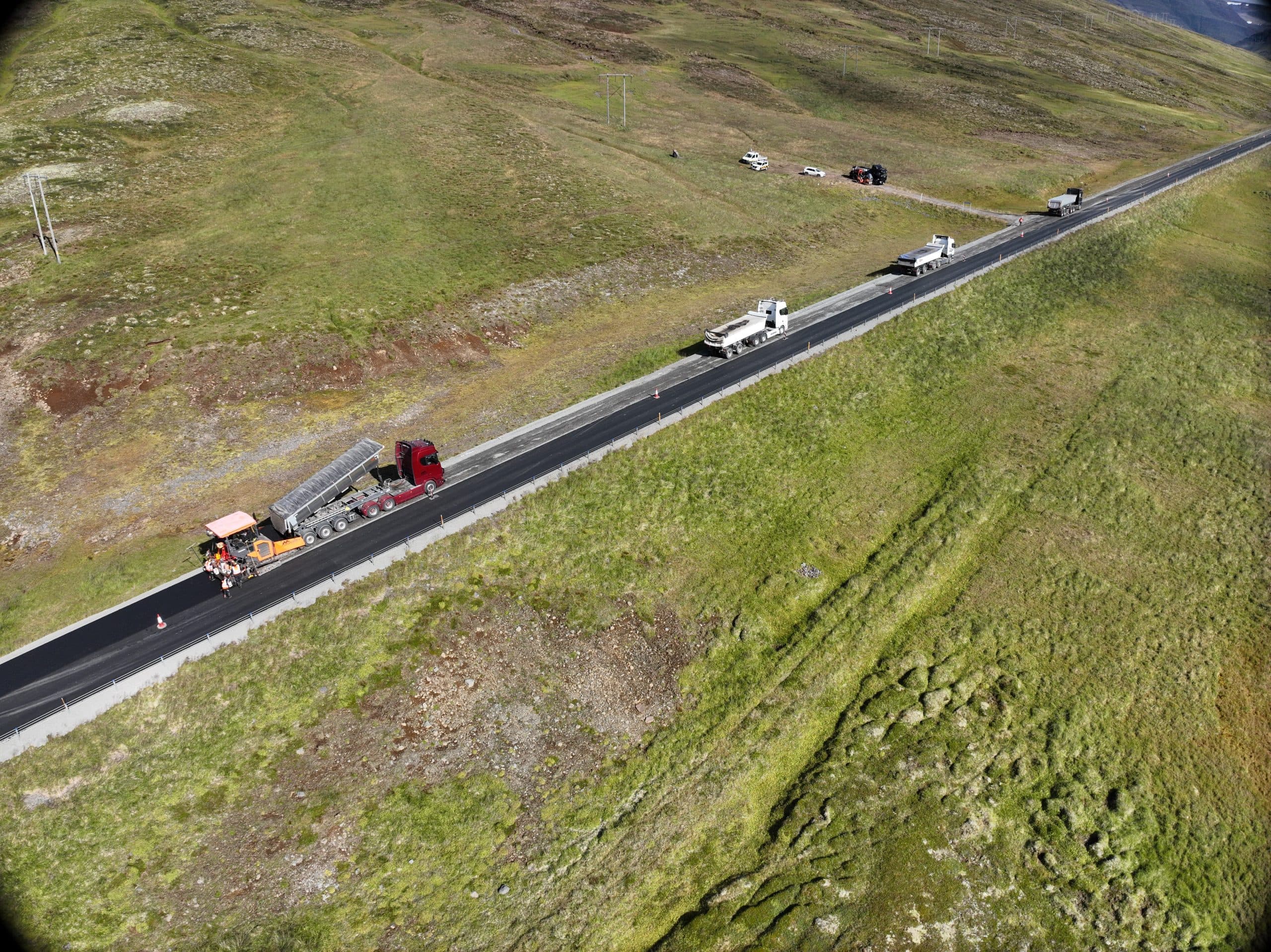 Malbikað á Öxnadalsheiði í ágúst 2026.