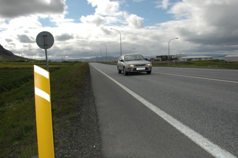 Vettvangsferð á Kjalarnes hjá Grundarhverfi til að skoða möguleika á undirgöngum